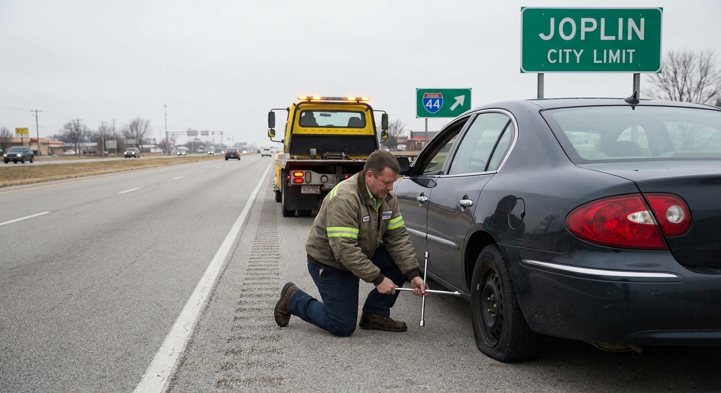 Flat Tire in Joplin? What to Do