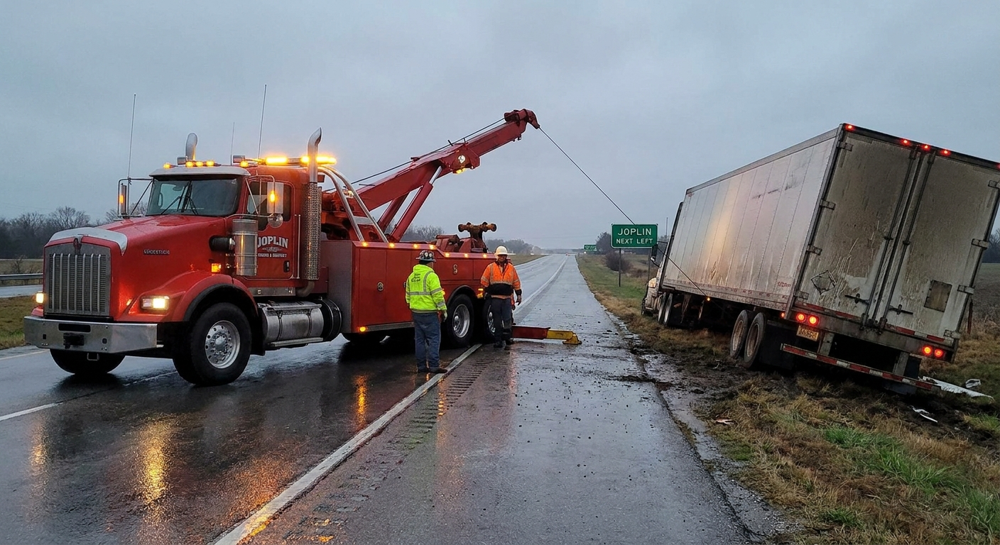Heavy duty towing service in Joplin for emergencies and breakdowns